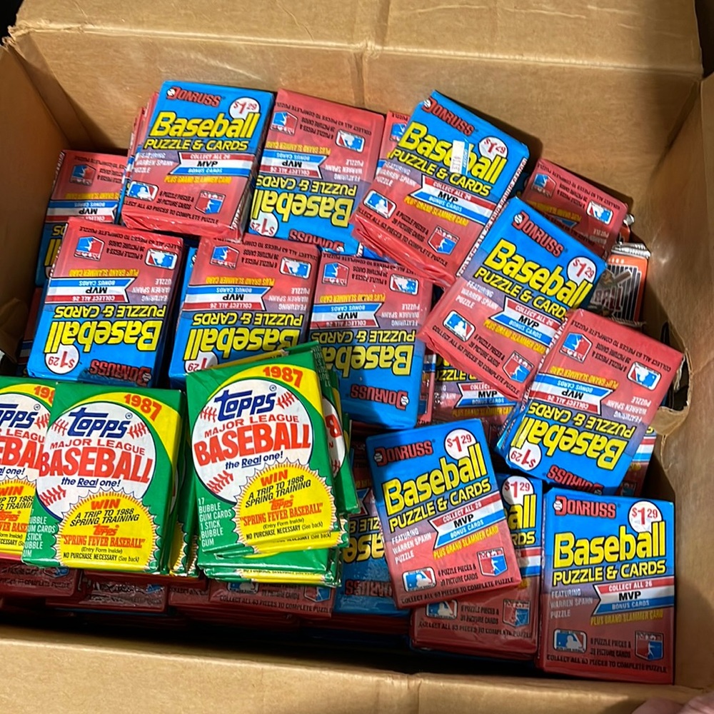 Dunruss baseball cards from 1987-1988 you will receive 125 package good lucky